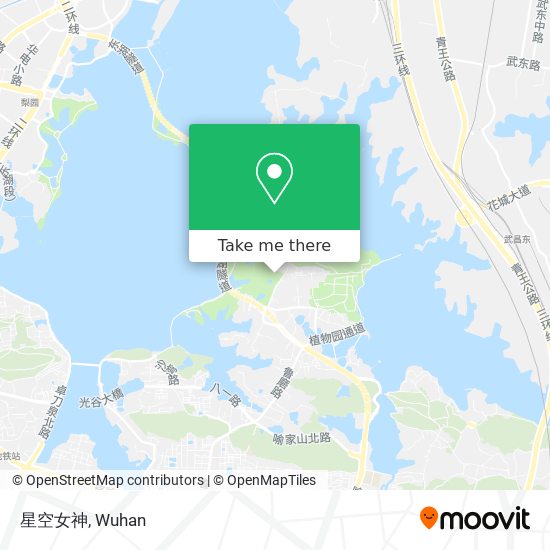 星空女神 map