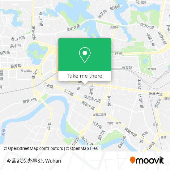 今蓝武汉办事处 map