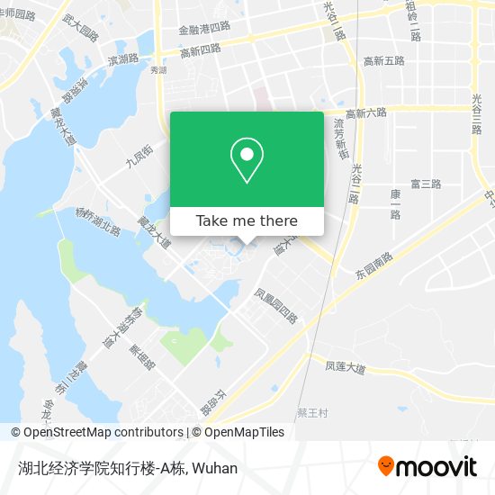 湖北经济学院知行楼-A栋 map