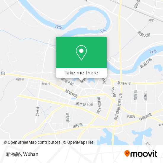 新福路 map