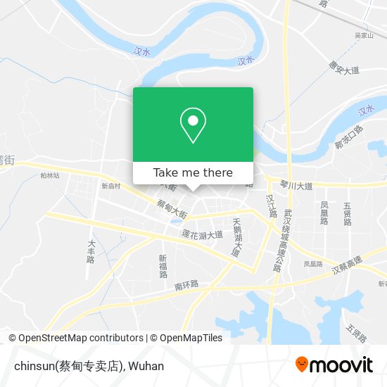 chinsun(蔡甸专卖店) map