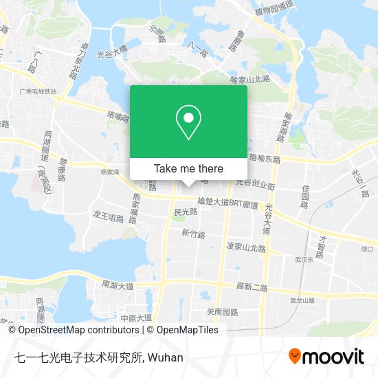 七一七光电子技术研究所 map