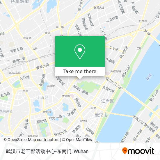 武汉市老干部活动中心-东南门 map
