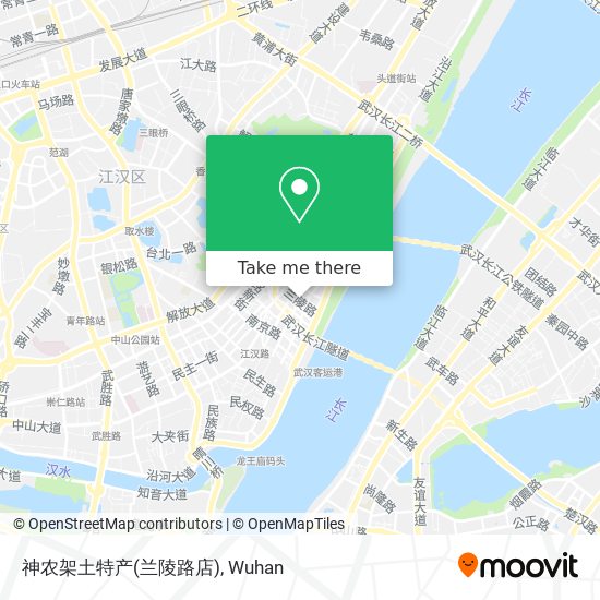 神农架土特产(兰陵路店) map