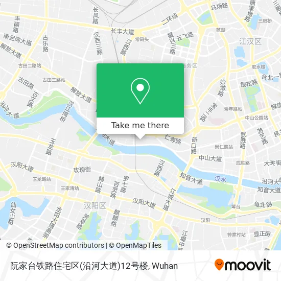阮家台铁路住宅区(沿河大道)12号楼 map