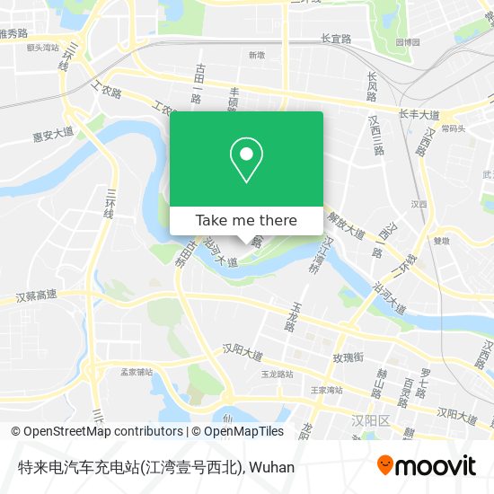 特来电汽车充电站(江湾壹号西北) map
