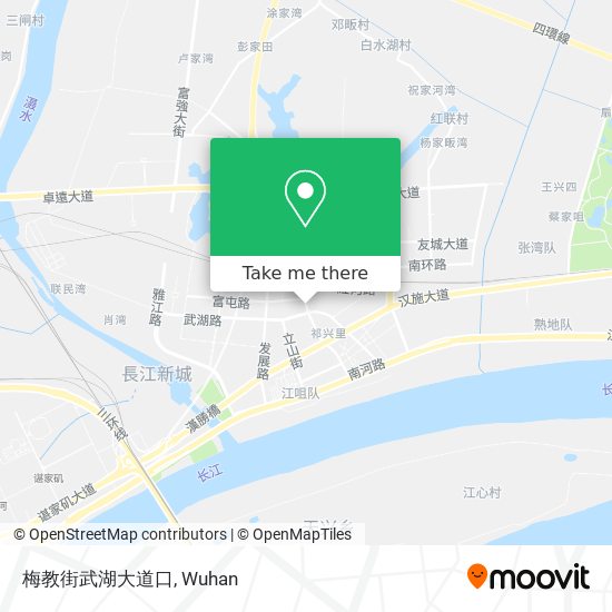 梅教街武湖大道口 map