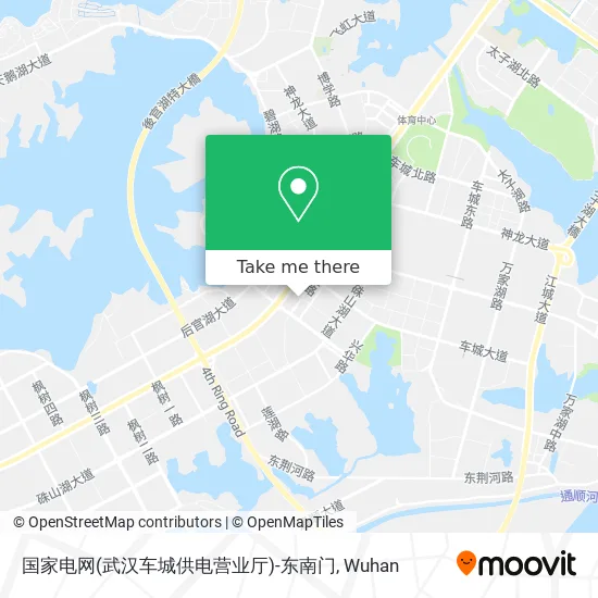国家电网(武汉车城供电营业厅)-东南门 map