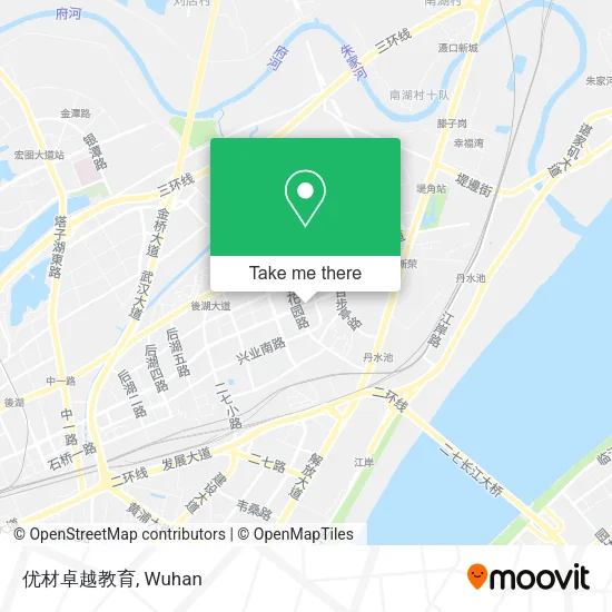 优材卓越教育 map