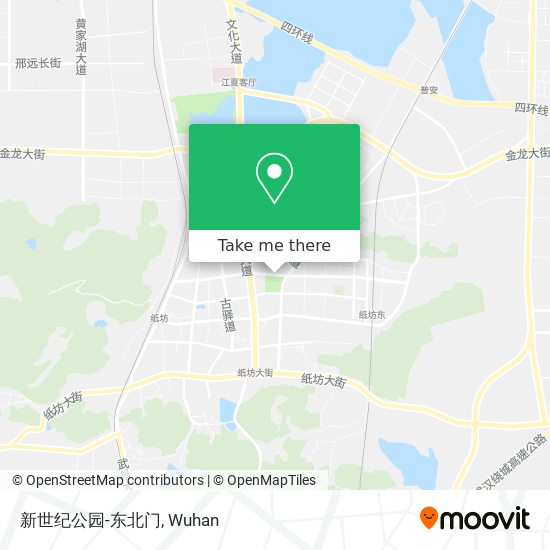 新世纪公园-东北门 map