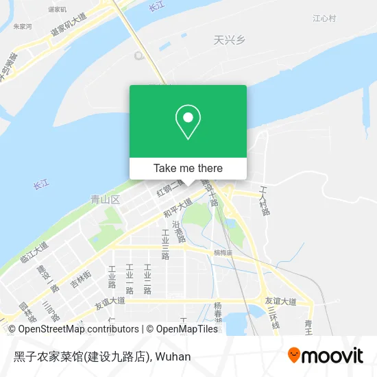 黑子农家菜馆(建设九路店) map