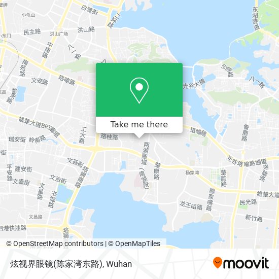 炫视界眼镜(陈家湾东路) map