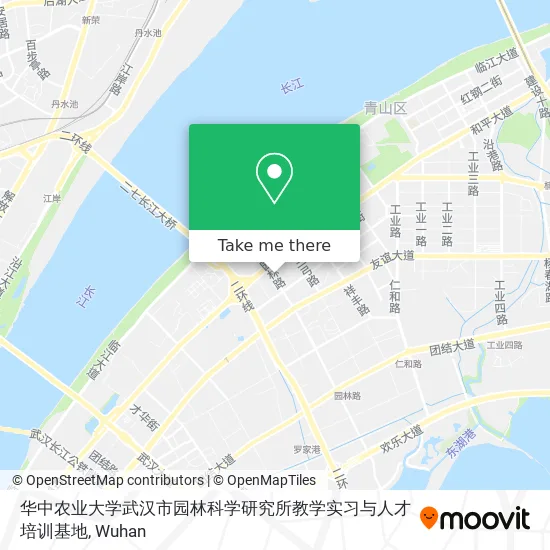 华中农业大学武汉市园林科学研究所教学实习与人才培训基地 map