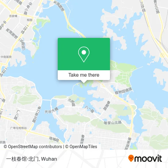 一枝春馆-北门 map