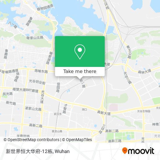 新世界恒大华府-12栋 map