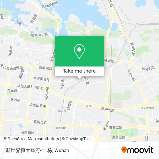 新世界恒大华府-11栋 map
