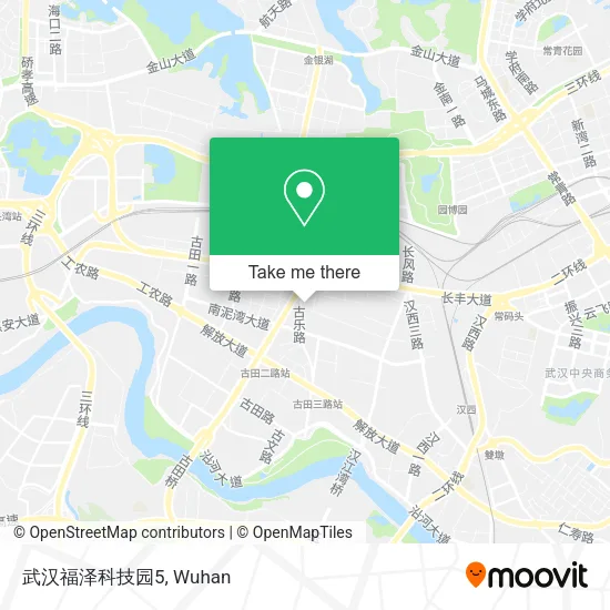 武汉福泽科技园5 map