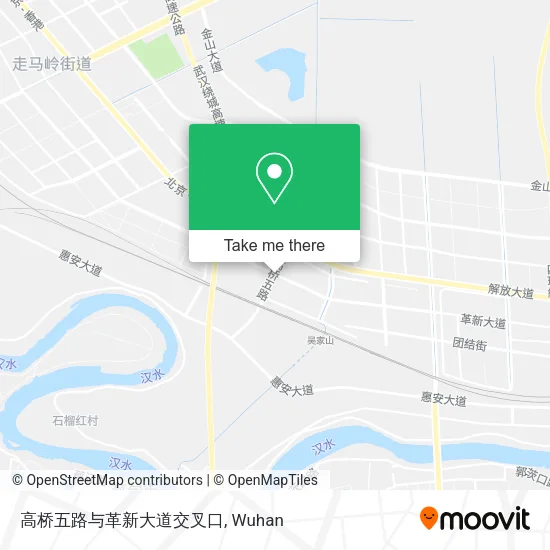 高桥五路与革新大道交叉口 map