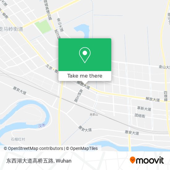 东西湖大道高桥五路 map