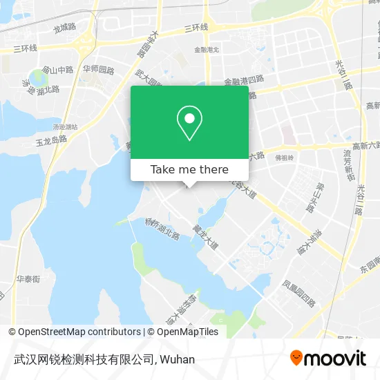 武汉网锐检测科技有限公司 map
