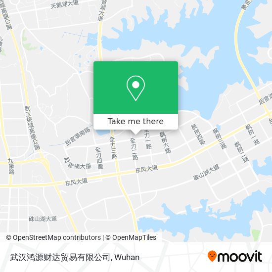 武汉鸿源财达贸易有限公司 map