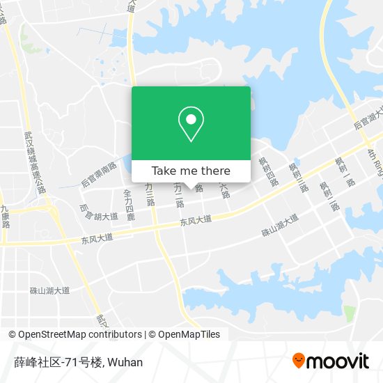 薛峰社区-71号楼 map
