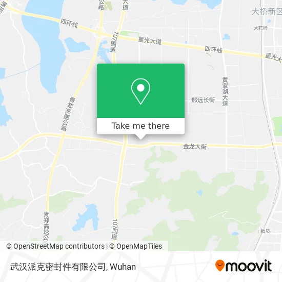武汉派克密封件有限公司 map
