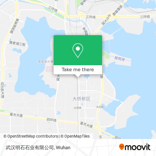 武汉明石石业有限公司 map