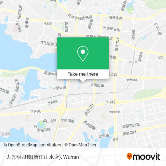 大光明眼镜(清江山水店) map