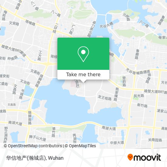 华信地产(瀚城店) map