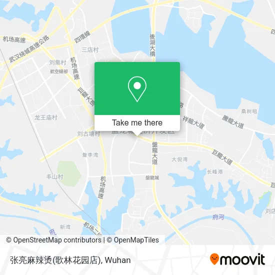 张亮麻辣烫(歌林花园店) map