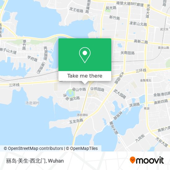 丽岛·美生-西北门 map