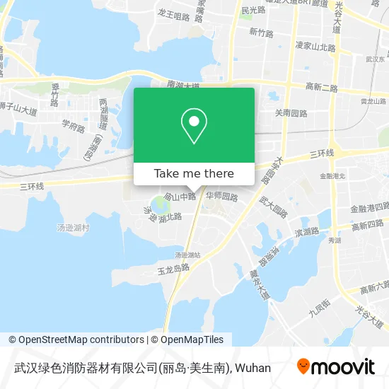 武汉绿色消防器材有限公司(丽岛·美生南) map