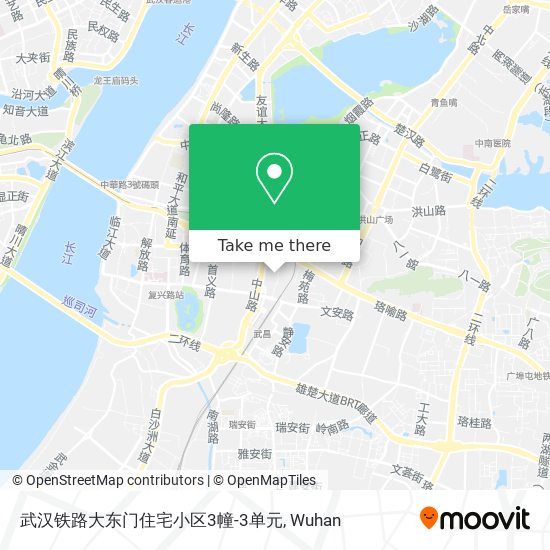 武汉铁路大东门住宅小区3幢-3单元 map