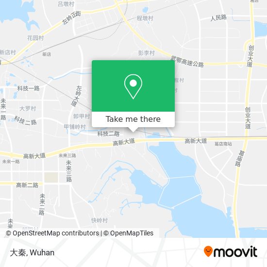 大秦 map