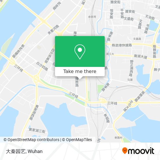 大秦园艺 map