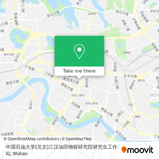 中国石油大学(北京)江汉油田物探研究院研究生工作站 map