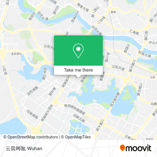 云晨网咖 map