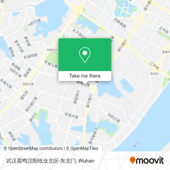 武汉晨鸣汉阳纸业北区-东北门 map