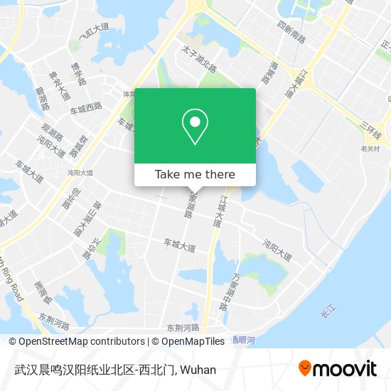 武汉晨鸣汉阳纸业北区-西北门 map