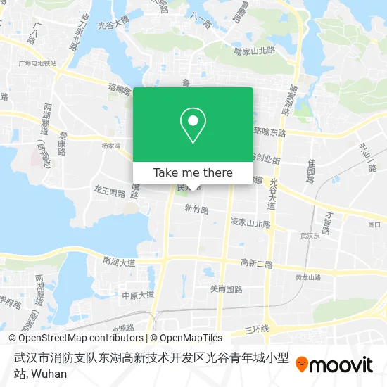 武汉市消防支队东湖高新技术开发区光谷青年城小型站 map