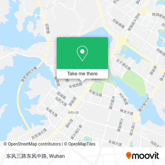 东风三路东风中路 map