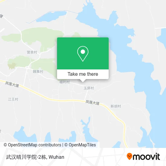 武汉晴川学院-2栋 map