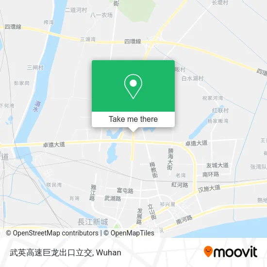 武英高速巨龙出口立交 map