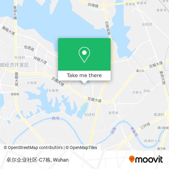 卓尔企业社区-C7栋 map