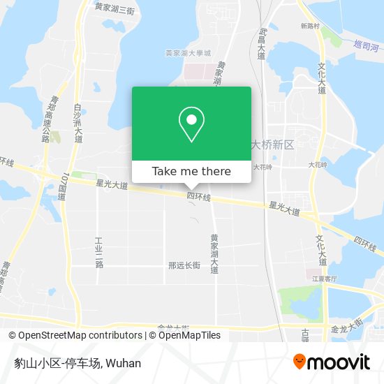 豹山小区-停车场 map