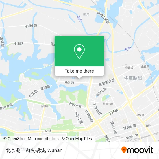 北京涮羊肉火锅城 map