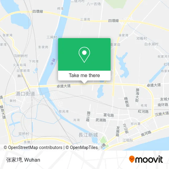 张家塆 map
