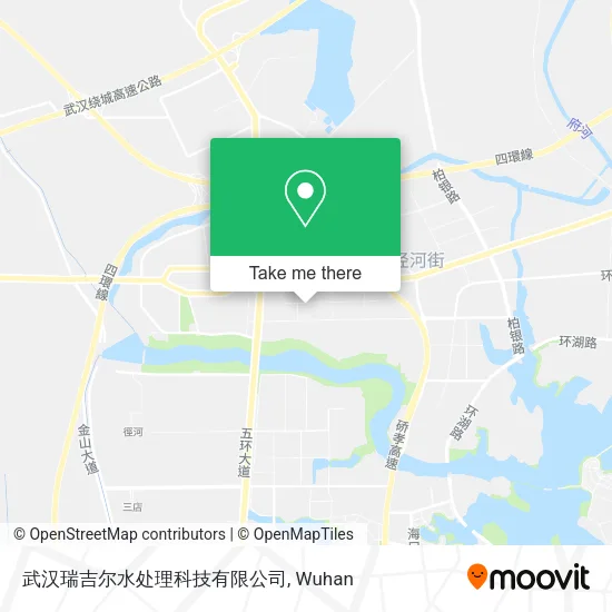 武汉瑞吉尔水处理科技有限公司 map