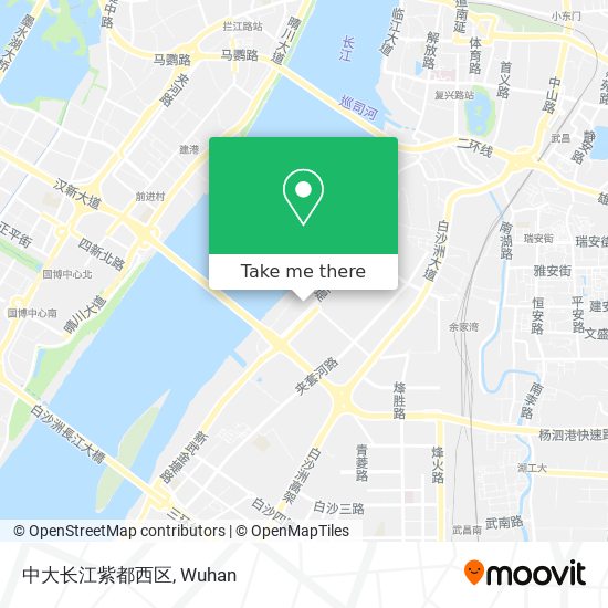 中大长江紫都西区 map